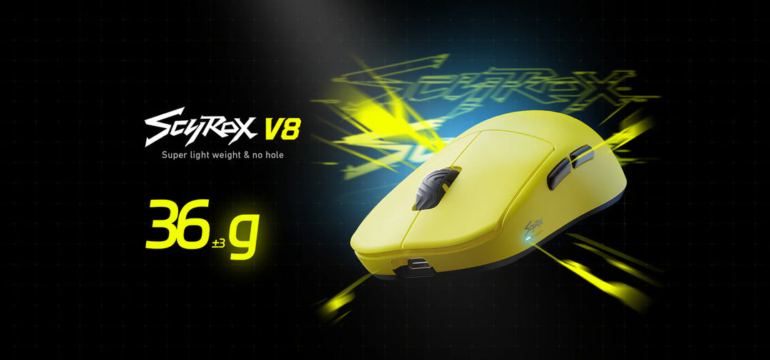 SCYROX V8 超軽量 36g ワイヤレス ゲーミングマウス 8K対応 SCYROX V8 超軽量 36g ワイヤレス ゲーミングマウス 8K対応