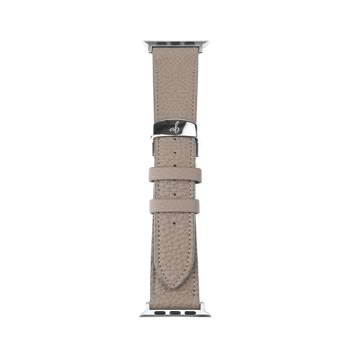 ABBI SIGNATURE Apple Watch 本革 交換ベルト シュランケンカーフバンド 日本製 for 49/46/45/44mm (Ultra2/1,Series10-1,SE)