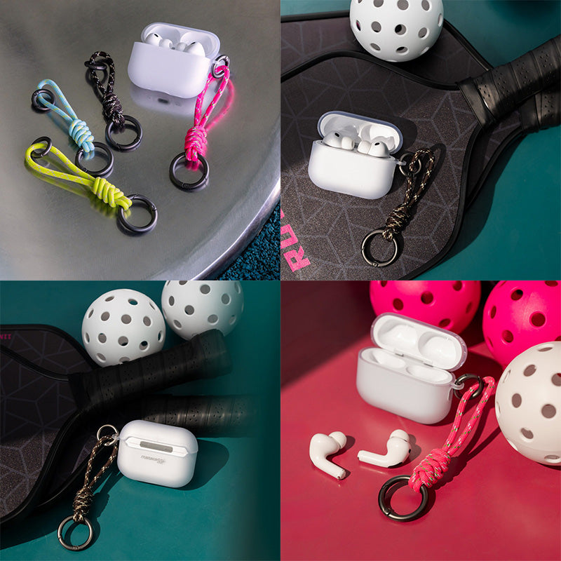 MONOCOZZI AirPods Pro 3 ESSENTIALS カラビナ付き TPUケース Translucent/