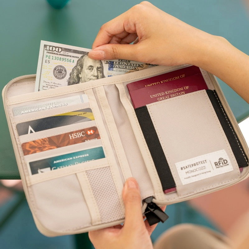 MONOCOZZI Bon Voyage Travel Docs Organiser for 小物全般