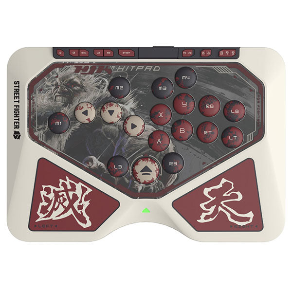 HJK GAMING HJK HITPAD PC/NSW対応 レバーレスコントローラ STREET FIGHTER 6 GOUKI EDITION