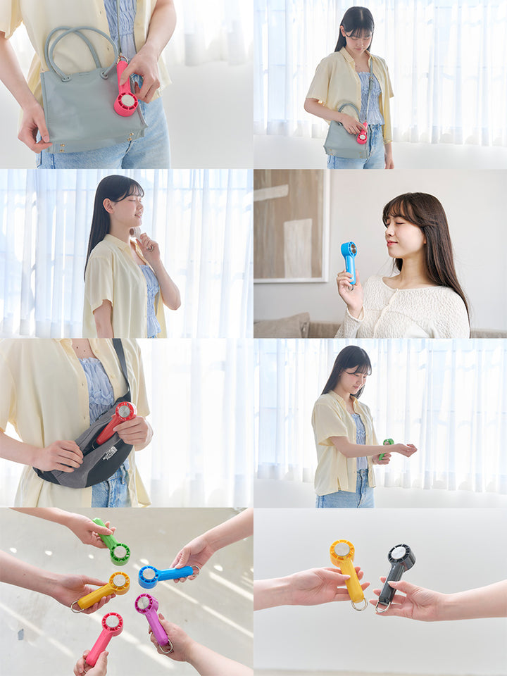 ELAiCE iFan Pico Freeze 26 冷却プレート付き ミニハンディファン