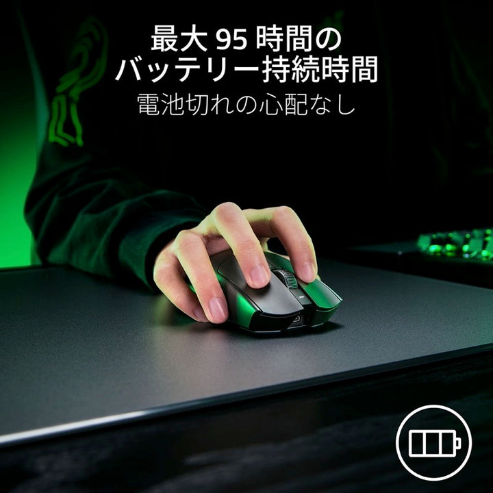 Razer Viper V3 Pro SE 超軽量左右対称型 Razer HyperSpeed Wireless対応 eスポーツゲーミングマウス