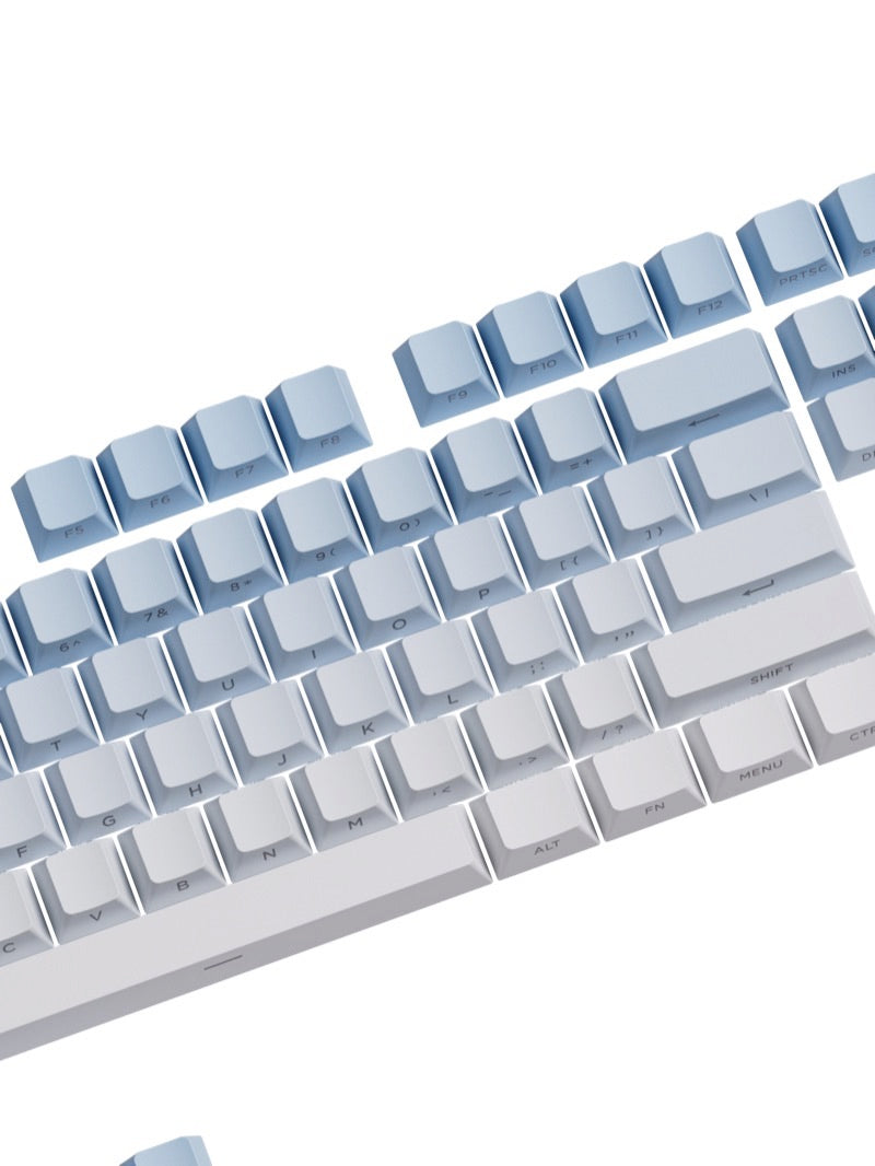 Akko グラデーション キーキャップセット 135キー 60/75/85/100% 光透過 サイドプリント