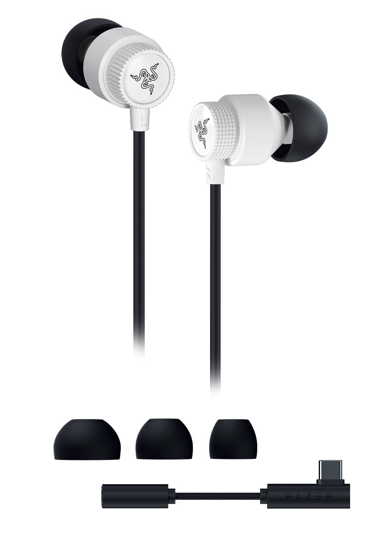 Razer Hammerhead V3 インラインマイク & コントロール付き ユニバーサル有線イヤフォン