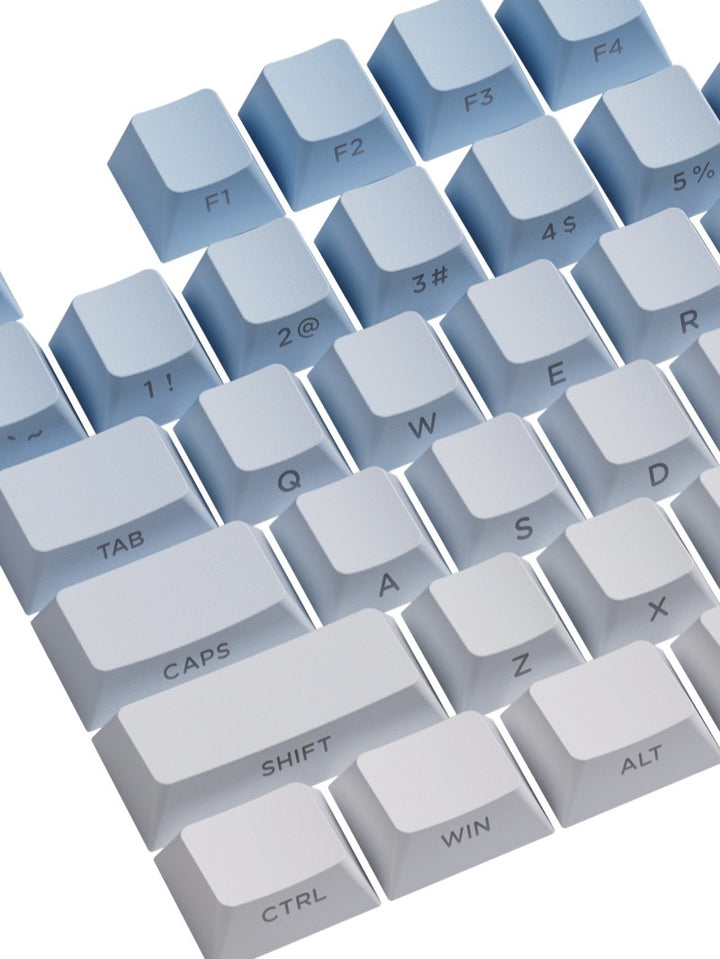 Akko グラデーション キーキャップセット 135キー 60/75/85/100% 光透過 サイドプリント