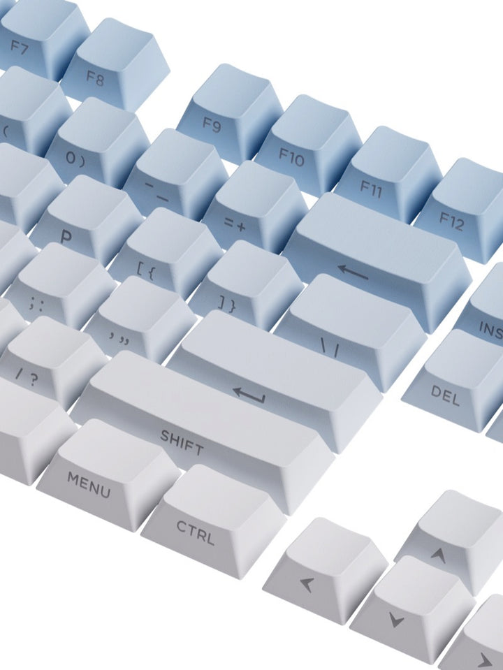 Akko グラデーション キーキャップセット 135キー 60/75/85/100% 光透過 サイドプリント