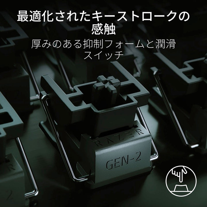 Razer Huntsman V3 Pro Tenkeyless 8KHz 英語配列 有線 アナログオプティカルスイッチ搭載 ゲーミングキーボード NiKo Edition