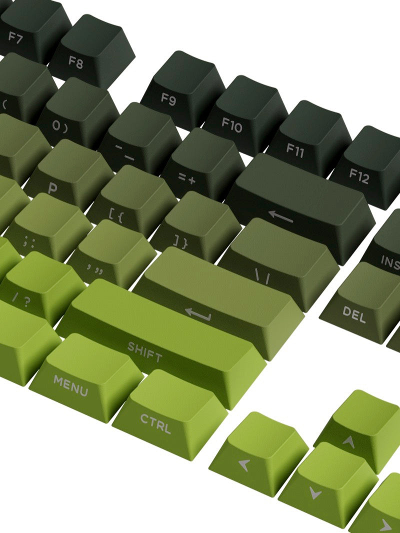 Akko グラデーション キーキャップセット 135キー 60/75/85/100% 光透過 サイドプリント