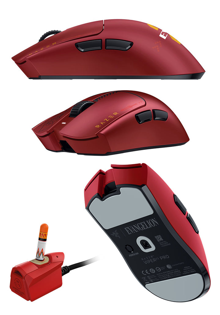Razer Viper V3 Pro EVANGELION (EVA-02) Edition 『エヴァンゲリオン』コラボ 超軽量ワイヤレスゲーミングマウス