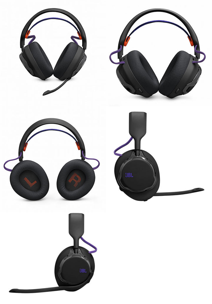 JBL Quantum 650 Wireless Bluetooth 5.3 ワイヤレスオーバーイヤーゲーミングヘッドセット