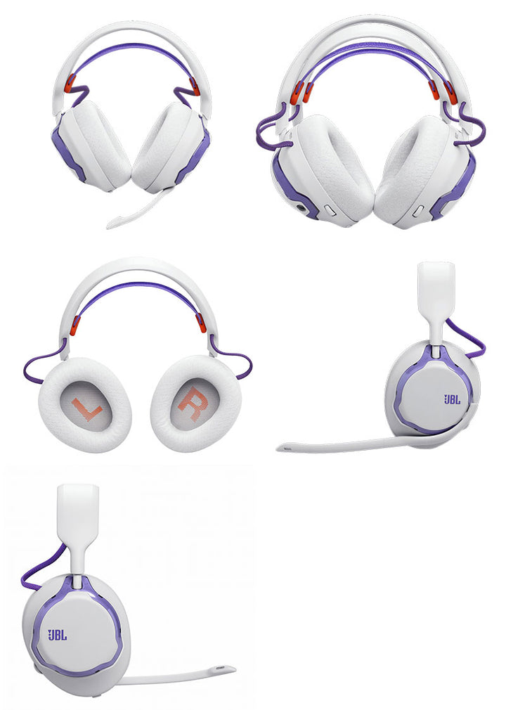 JBL Quantum 650 Wireless Bluetooth 5.3 ワイヤレスオーバーイヤーゲーミングヘッドセット