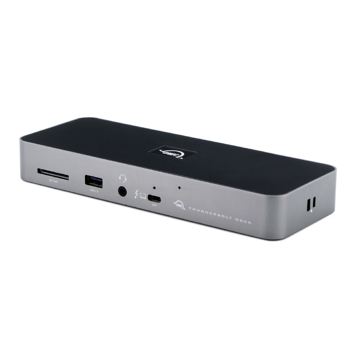 OWC Thunderbolt Dock 独立型デイジーチェーン×3 / Thunderbolt 4 ×4 / USB-A ×4 / 4K-8K接続 / 96W給電