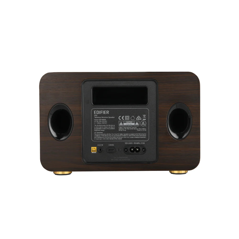 Edifier D32 Bluetooth 5.3 テーブルトップワイヤレススピーカー Edifier D32 Bluetooth 5.3 テーブルトップワイヤレススピーカー