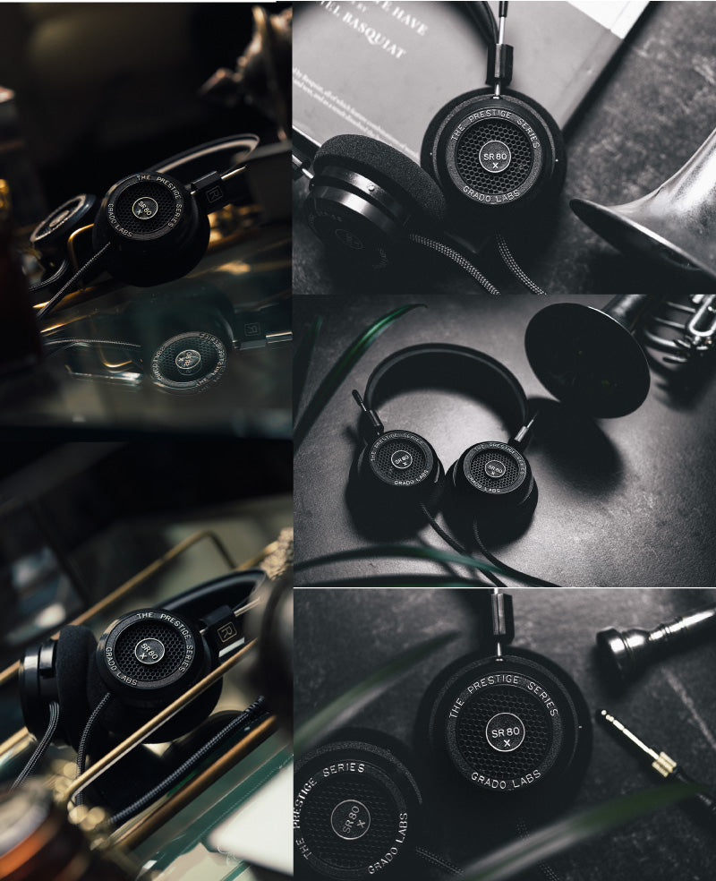 GRADO SR80x プレステージシリーズ オープン型 有線 ヘッドホン