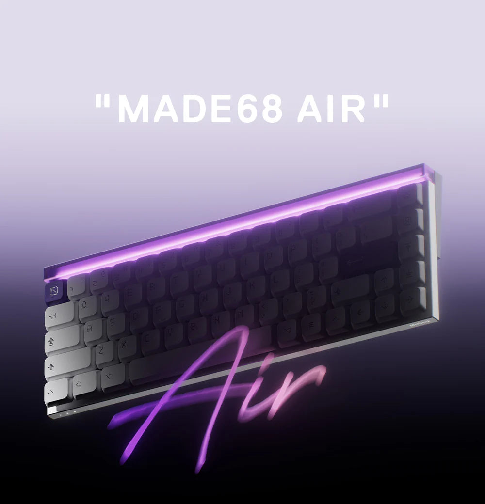 MelGeek MADE68 AIR ラピッドトリガー対応 65% ゲーミングキーボード MelGeek MADE68 AIR ラピッドトリガー対応 65% ゲーミングキーボード