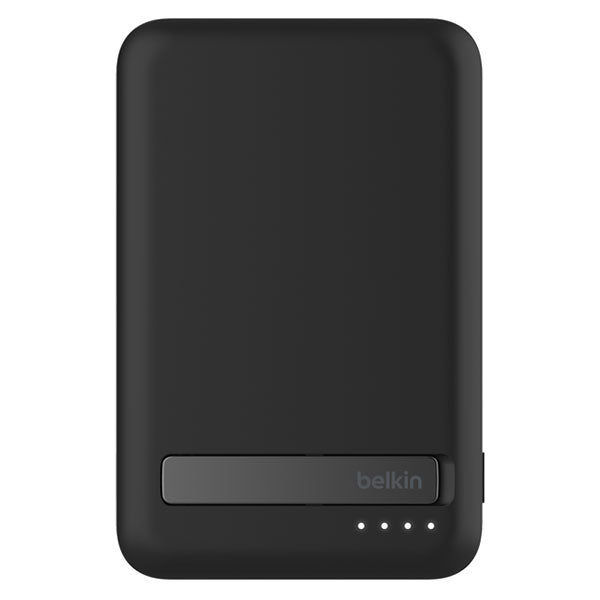 BELKIN BoostCharge Pro Qi2 モバイルバッテリー 5000mAh 15W + スタンド PD対応