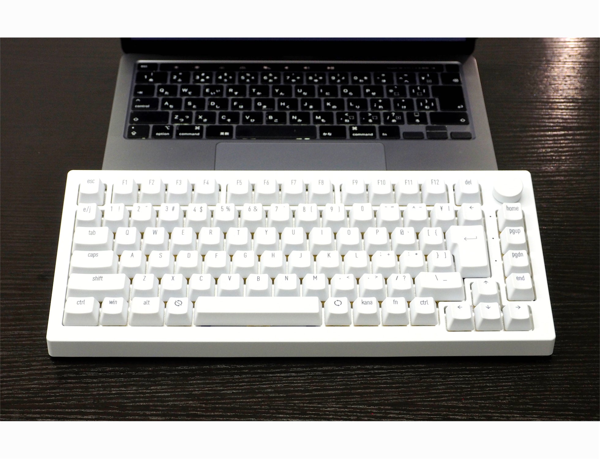 AKKO 5075S HE JPテンキーレスメカニカルキーボードをMacで使う