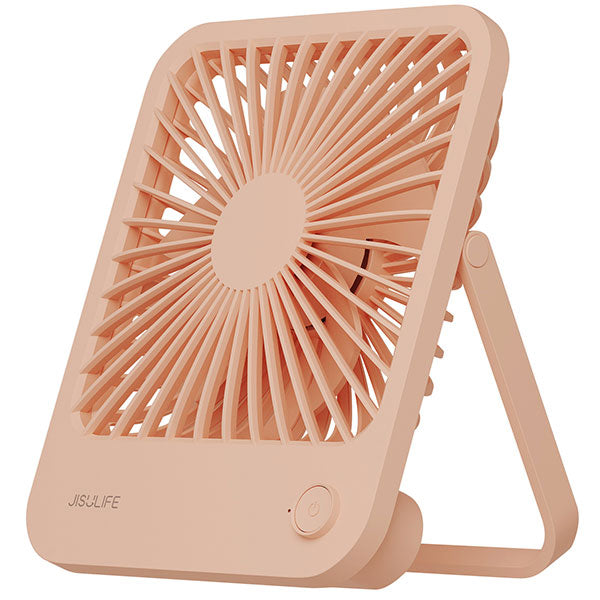 JISULIFE Ultra-thin Table Fan Life1 2000 ポータブル扇風機 モバイルバッテリー機能搭載 2000mAh