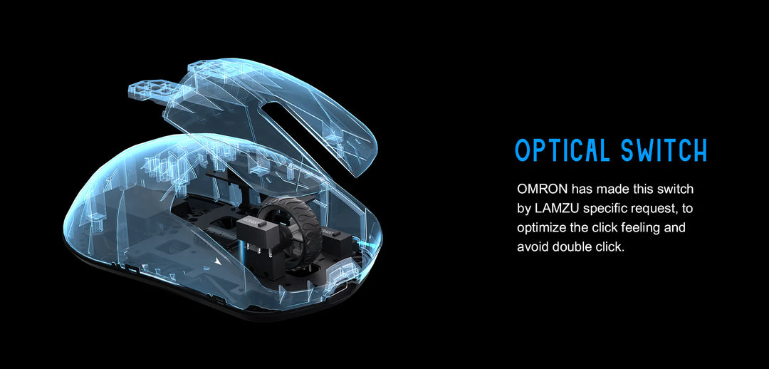 LAMZU Maya X 8Kレシーバー付属 超軽量 約47g ワイヤレス LAMZU Maya X 8Kレシーバー付属 超軽量 約47g ワイヤレス