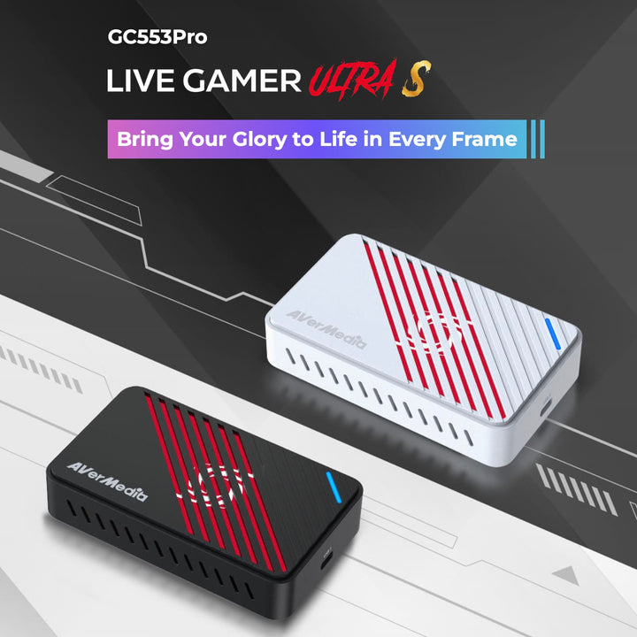 AVERMEDIA Live Gamer ULTRA S - GC553Pro  HDMI 4K/60fps UBS 3.2 Gen 1 Type-C ゲームキャプチャー