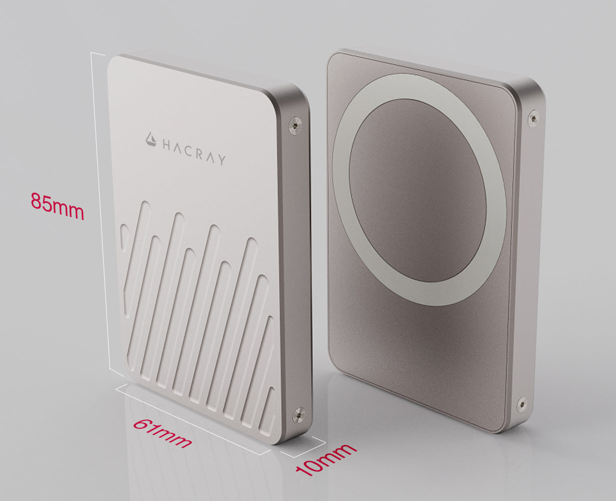 HACRAY MagDrive MagSafe対応 ポータブルSSD iPhone 16 / 15