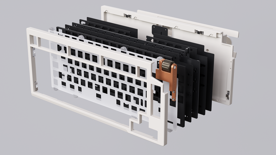 LUMINKEY 75 V2 Wired US配列 有線 81キー 75% メカニカルキーボード | LUMINKEY Astral Switch | Windows / Mac / Linux 対応