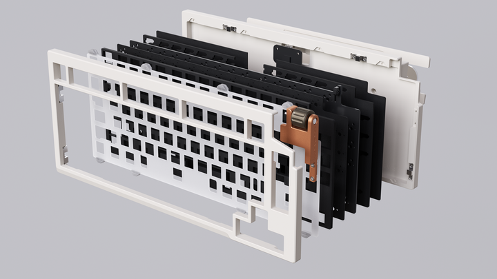 LUMINKEY 75 V2 Wired US配列 有線 81キー 75% メカニカルキーボード | LUMINKEY Astral Switch | Windows / Mac / Linux 対応
