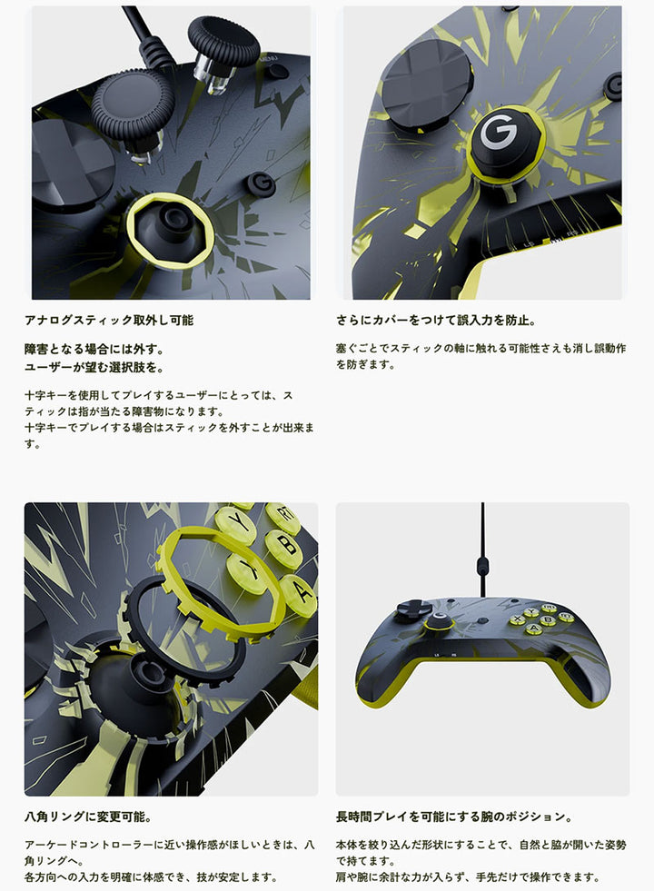 GRAPHT Omni 6 for PC 6ボタン格闘ゲーム用パッド
