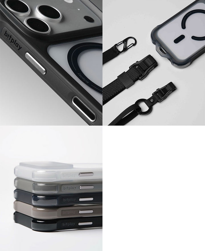 bitplay iPhone 18 Pro / 17 Pro シリーズ Wander Case with エアバッグ MagSafe対応