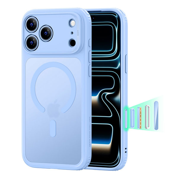 ESR iPhone 18 Pro / 17 Pro シリーズ Classic MagSafe対応クリアケース クリア