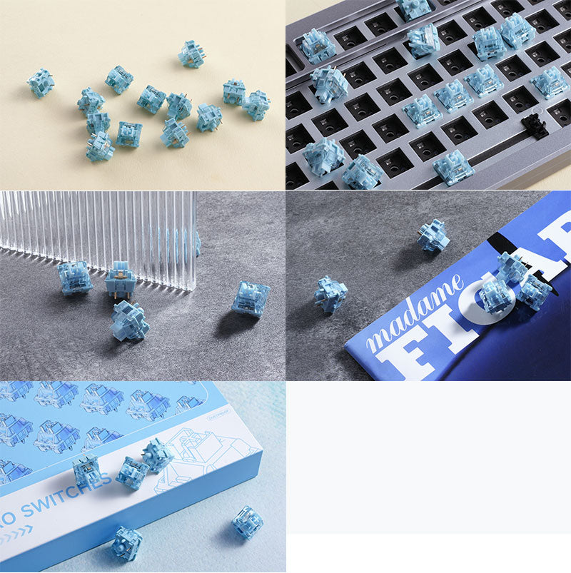 Akko V3 Cream Blue Pro スイッチ (第3世代) 45pcs