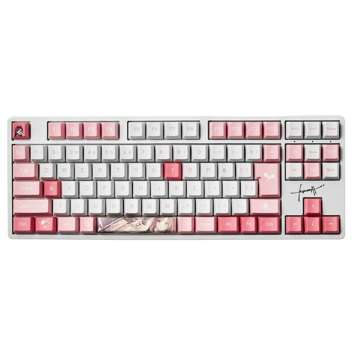 Akko KizunaAI（キズナアイ） 限定コラボデザイン ゲーミングキーボード