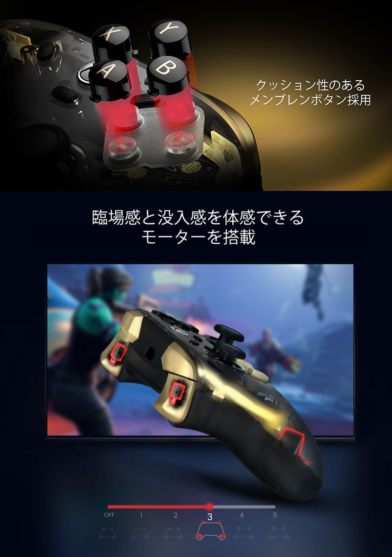 GameSir Kaleid / Kaleid Flux コントローラー XBOXライセンス品