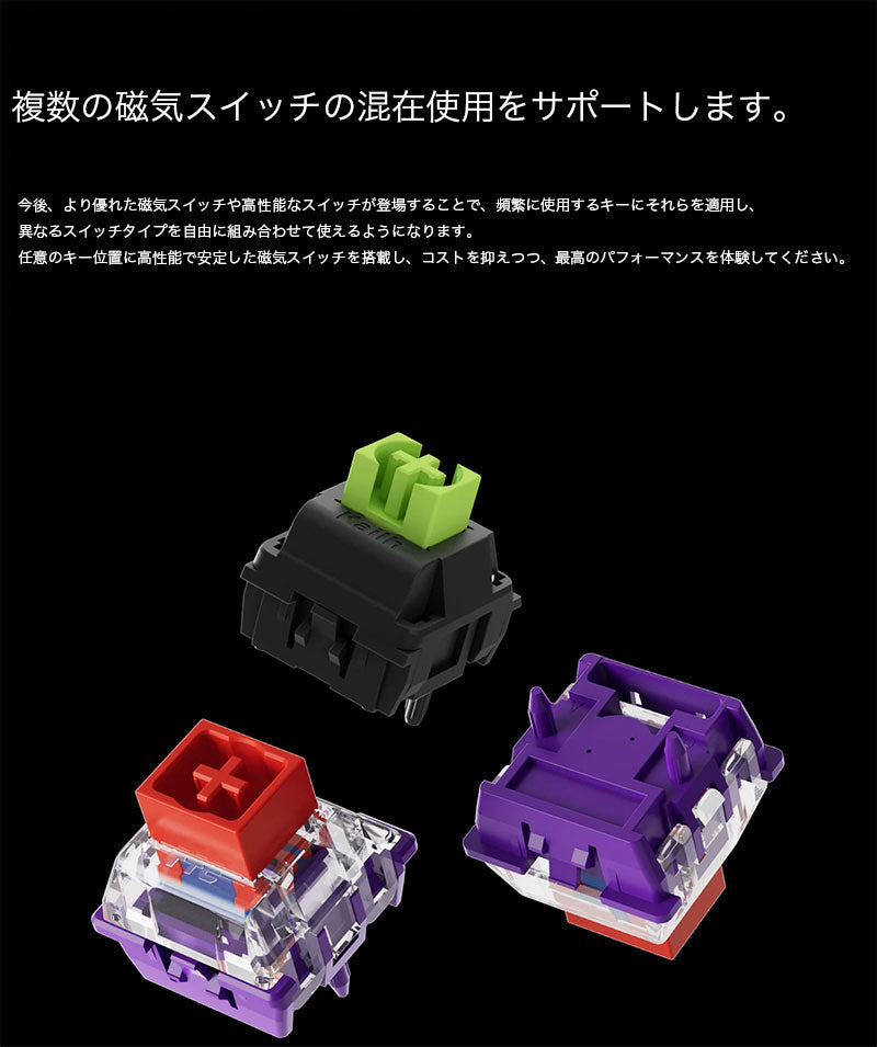 MelGeek MADE68 Pro 65% 英語配列 有線 8000Hz ラピッドトリガー MelGeek MADE68 Pro 65% 英語配列 有線 8000Hz ラピッドトリガー