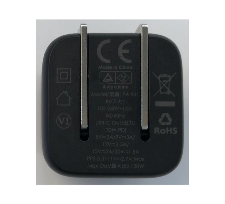 AUKEY USB充電器 Omnia II 30W USB Type-C 1ポート PD対応 折りたたみ式