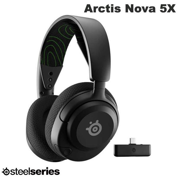 SteelSeries Arctis Nova 5 Wireless 2.4GHz / Bluetooth 5.0 両対応 ゲーミングヘッドホン