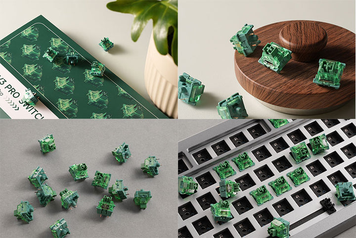 Akko V3 Matcha Green Pro スイッチ (第3世代) 45pcs