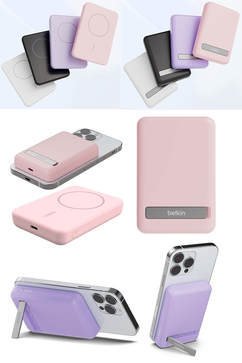 未開封　Belkin MagSafeワイヤレスモバイルバッテリー 5000mAh Belkin ワイヤレス モバイルバッテリー 5000mAh MagSafe対応