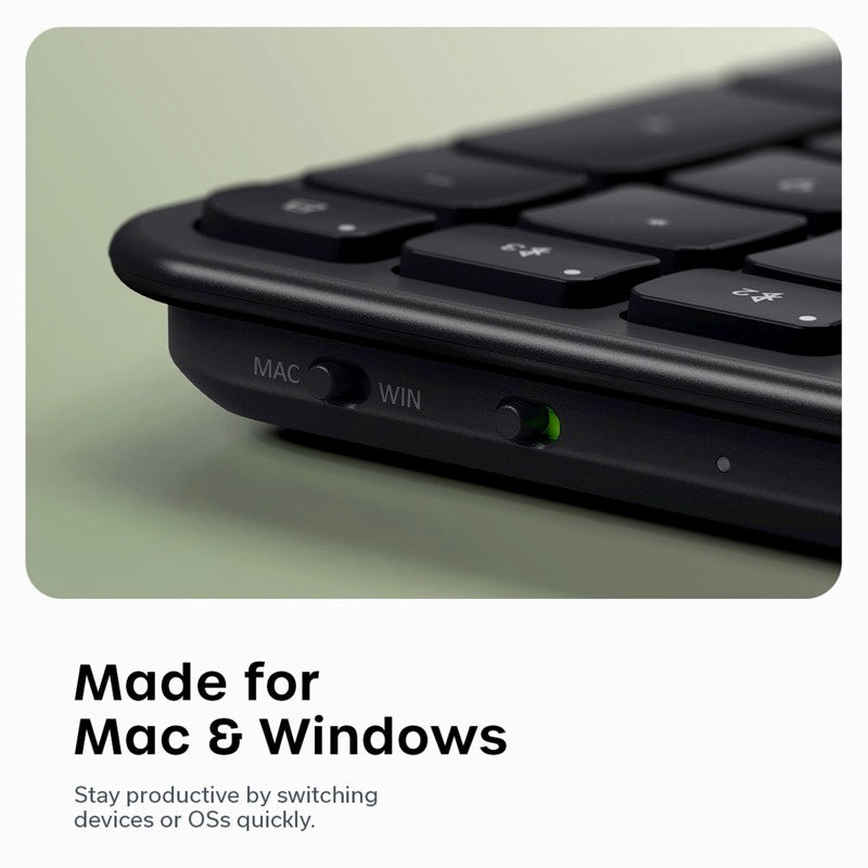 Satechi Slim EX3 Wireless Keyboard US Layout 英語配列 Bluetooth 5.3 / 2.4GHz フルサイズ キーボード