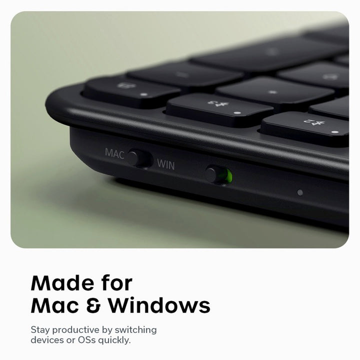 Satechi Slim EX3 Wireless Keyboard US Layout 英語配列 Bluetooth 5.3 / 2.4GHz フルサイズ キーボード