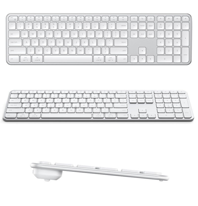 Satechi Slim EX3 Wireless Keyboard US Layout 英語配列 Bluetooth 5.3 / 2.4GHz フルサイズ キーボード