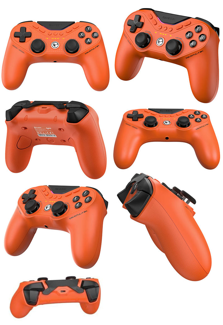 GameSir Tarantula 8K PC Orange ハイポーリングレート 最大8000Hz Switch Switch2 WindowsPC対応 有線ゲーミングコントローラー