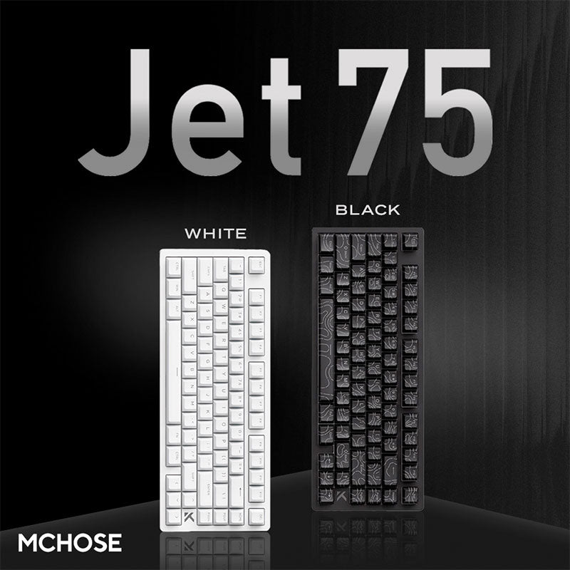 キーボード MCHOSE JET 75 MCHOSE Jet 75 Hall Effect Magnetic Switch Gaming Keyboard