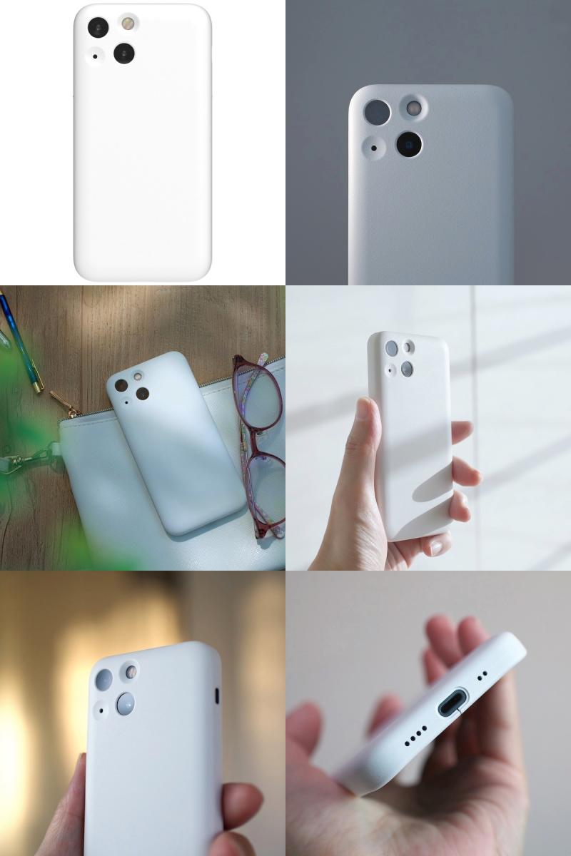 iPhone 13 mini 256G + MYNUS (MATT WHITE)