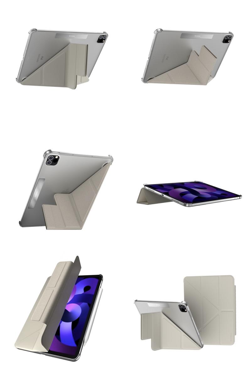 SwitchEasy 11インチ iPad Pro M2 第4世代 / M1 第3 / 2 / 1世代 / iPad Air 第5 / 4世代 Origami Nude 手帳型ケース