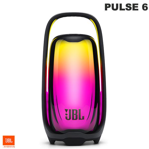 JBL PULSE 6 ライティング機能搭載 Bluetooth 6.0 ワイヤレス スピーカー ブラック