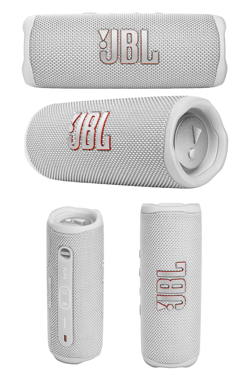 br>JBL Bluetoothスピーカー ホワイト 防水 JBLFLIP6WHT - オーディオ