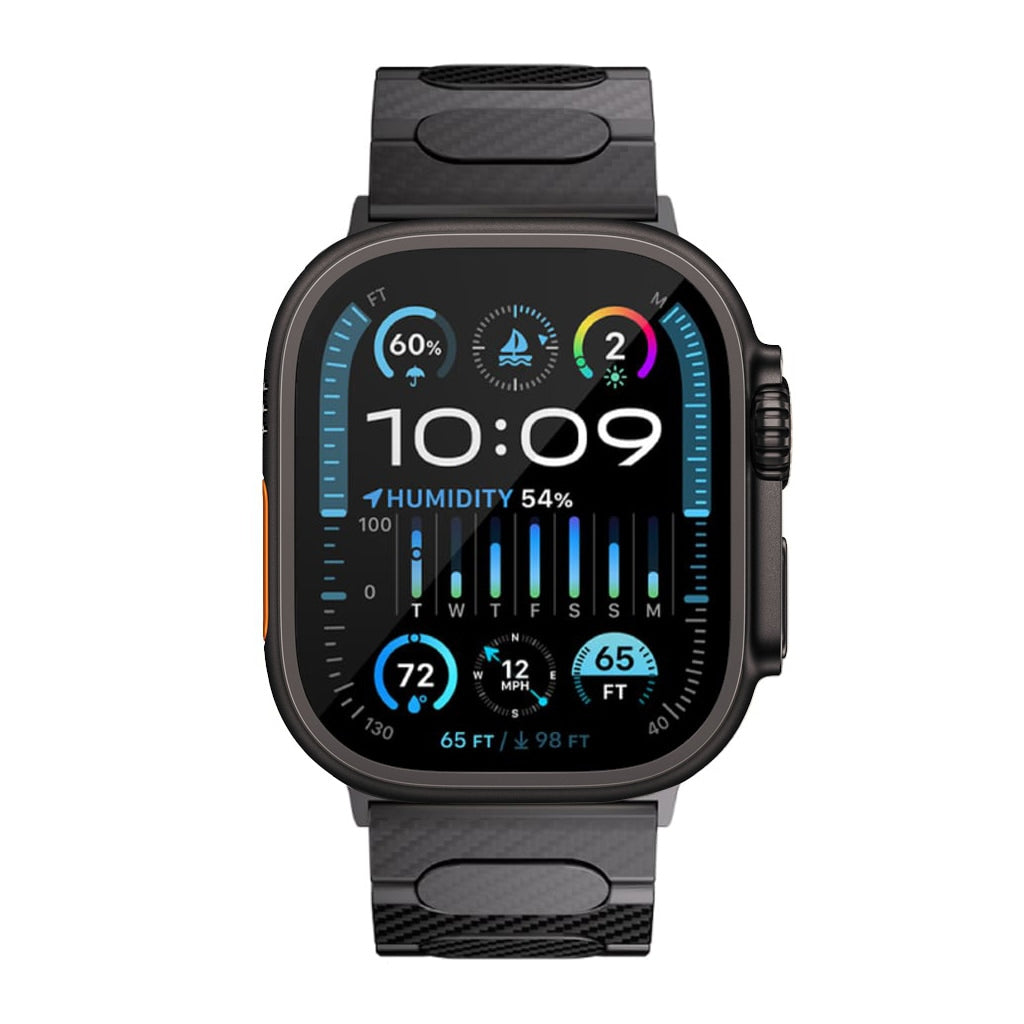 Apple Watch Series 44 45カーボンファイバーバンド色選べる カーボン