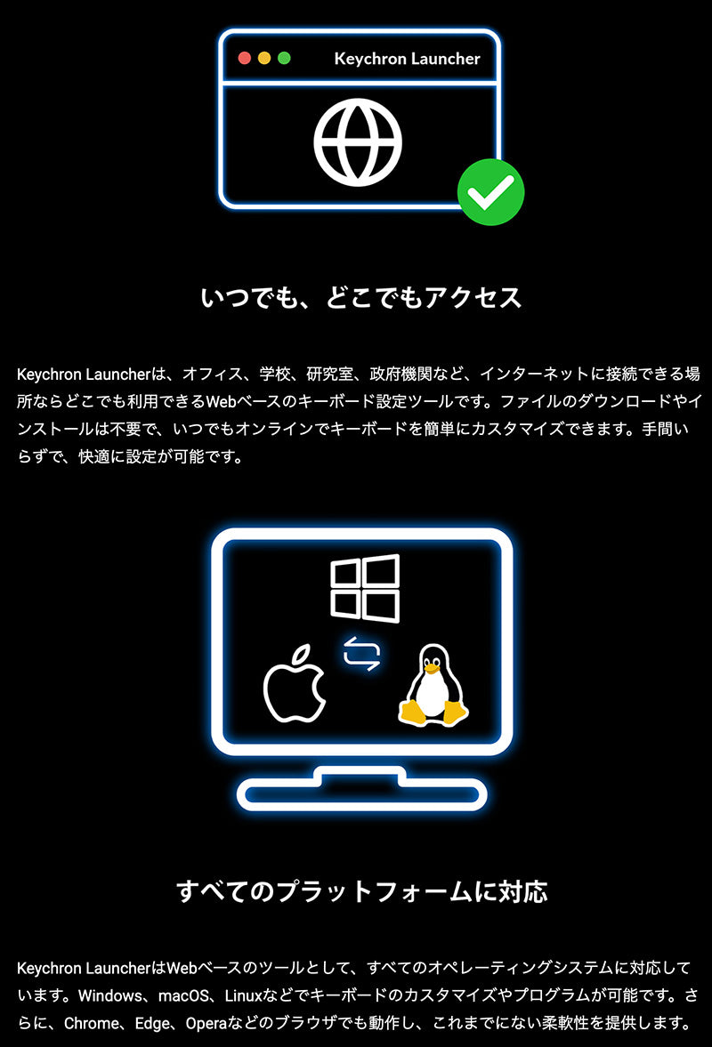 Keychron K3 Version 3 QMK Mac日本語配列 有線 / Bluetooth 5.2 ワイヤレス 両対応 テンキーレス Keychron Milk POM ロープロファイルメカニカルスイッチ メカニカルキーボード